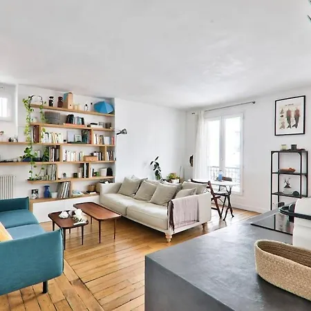 Bel Proche Du Parc Des Buttes-chaumont Apartment